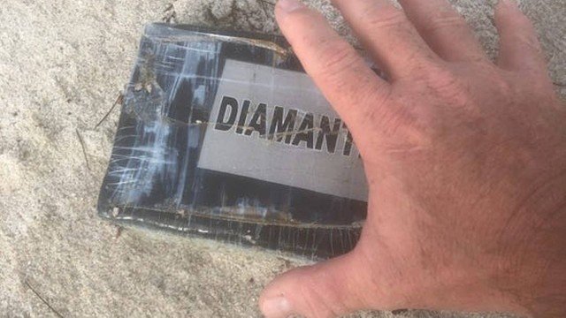 Furacão fez com que cocaína fosse arremessada em praias dos EUA