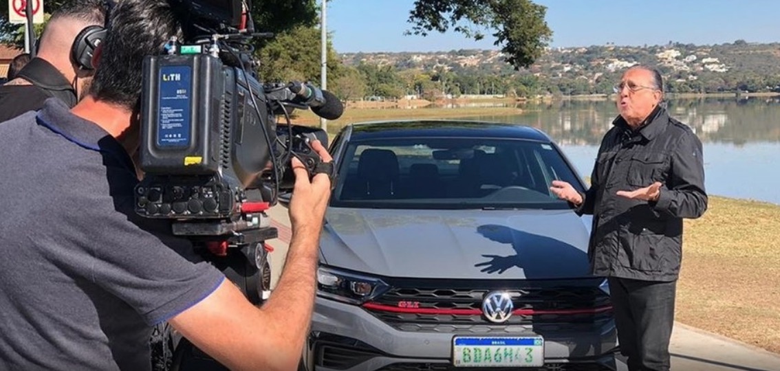 Globo manda Galvão Bueno fazer post pago no Instagram