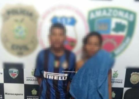Polícia prende casal que foi dormir e deixou filhos na orla da cidade no Amazonas