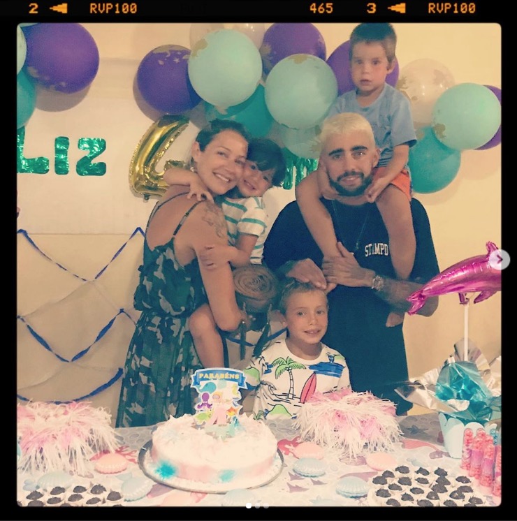 Luana Piovani posta foto ao lado de Pedro Scooby e rebate seguidor: 'ainda ama?'