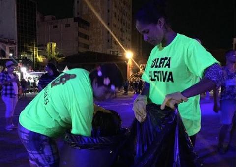Catadores retiram mais de 1 tonelada de resíduos do Passo a Paço em Manaus