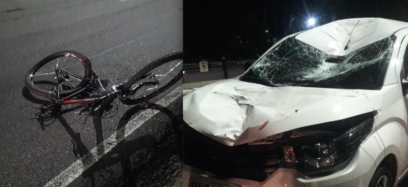 Ciclista morre após ser arremessado de bicicleta em grave acidente em Manaus