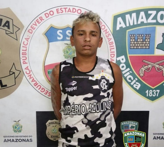 Foragido por assassinato, jovem é capturado após perseguição policial em Manaus