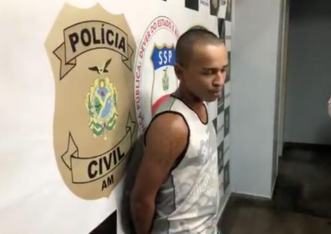 Suspeito de tentar matar homem a tiros é preso em Manaus 