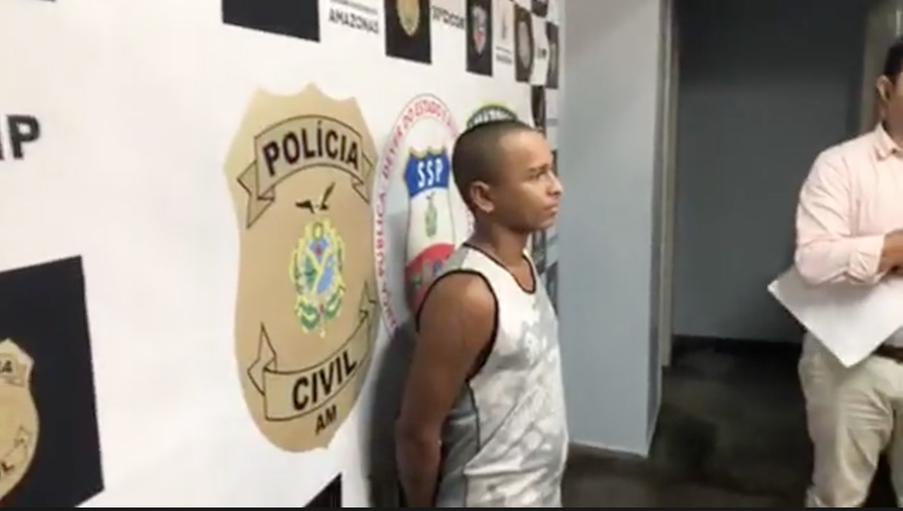 Suspeito de tentar matar homem a tiros é preso em Manaus 