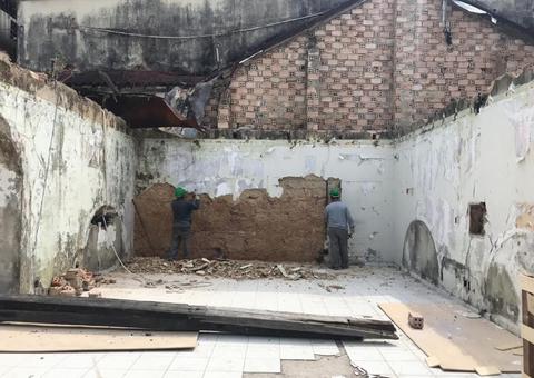 Passado e futuro se encontram em obras de restauro do Centro Histórico de Manaus