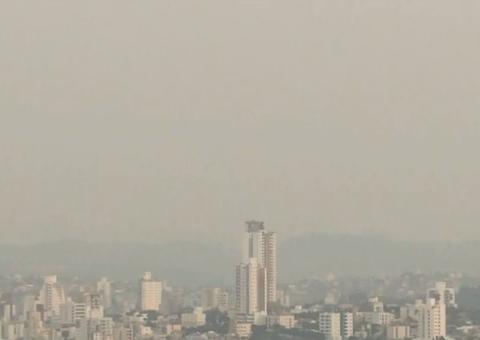 Fumaça de queimadas da região amazônica chega a Santa Catarina