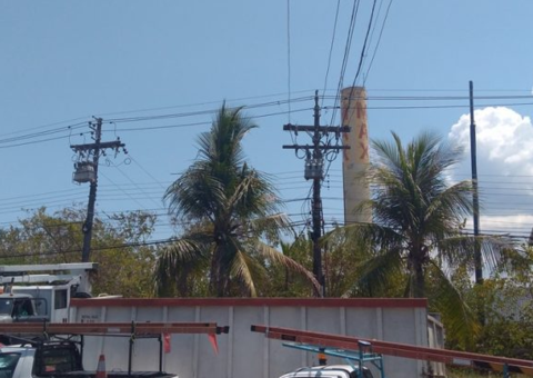 Empresa de reciclagem no Distrito Industrial é identificada com desvio de energia
