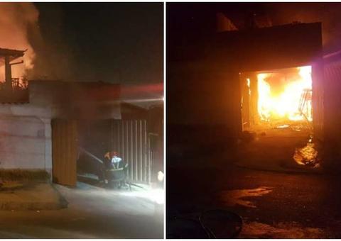 Homem acende fogo para espantar pernilongos e acaba incendiando a casa
