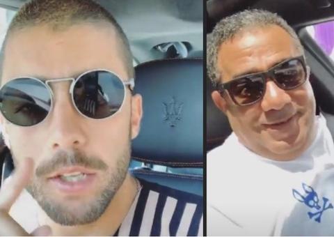 Após babar Pedro Scooby, pai de Anitta dá unfollow no surfista 