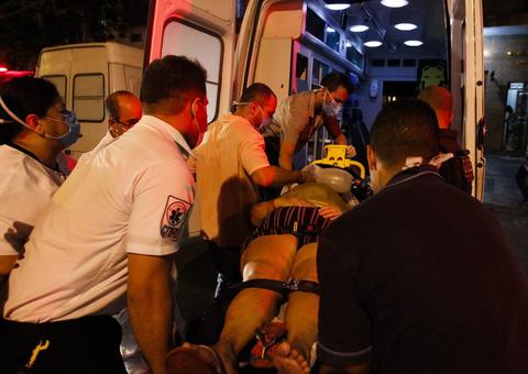 Pacientes de hospital morreram por asfixia de fumaça tóxica