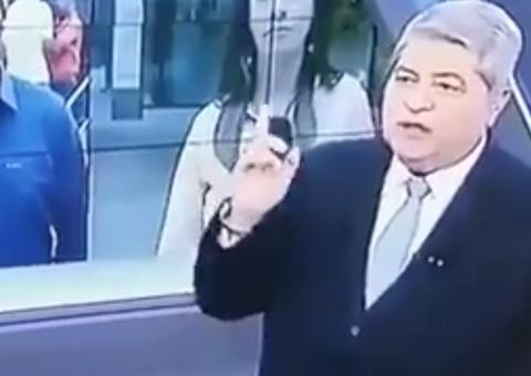 Datena polemiza ao falar sobre hospital onde está Bolsonaro: 'não pegou fogo'