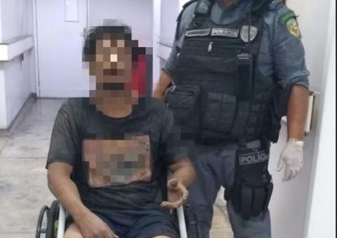 Enfurecidos, vizinhos amarram e dão surra em suspeito de furtar casa em conjunto de Manaus