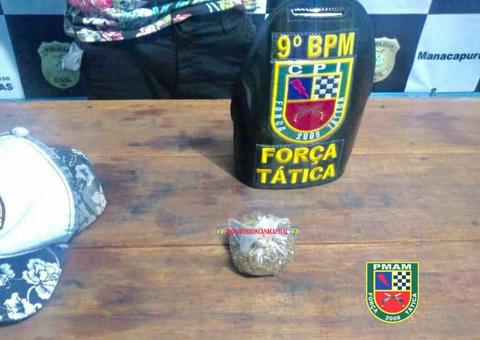 Homem é preso após tentar esconder droga na boca no Amazonas 