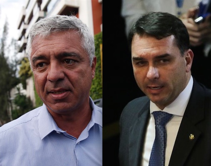 Quem tem que cair fora do PSL é o Flávio Bolsonaro, diz Major Olímpio