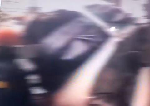 Vídeos mostram como ficou avião que caiu perto do aeroporto em Manaus