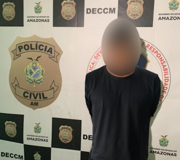 Homem é preso após espancar e ameaçar de morte companheira em Manaus 