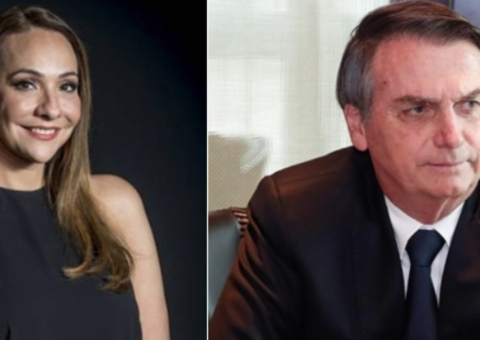 Ao vivo, Maria Beltrão comete gafe e chama presidente de ‘Bozonaro'