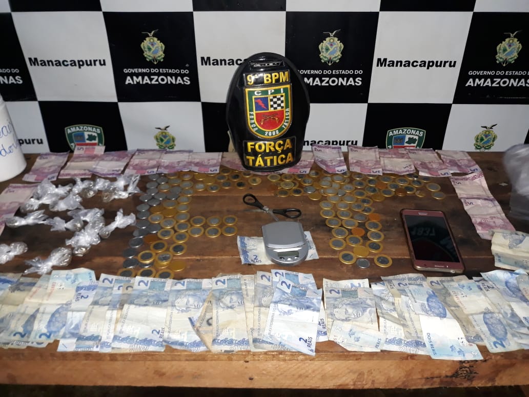 Mãe e filho são presos no Amazonas por tráfico de drogas 