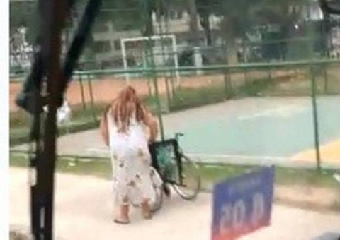 Vídeo de suposta falsa cadeirante viraliza na web; veja