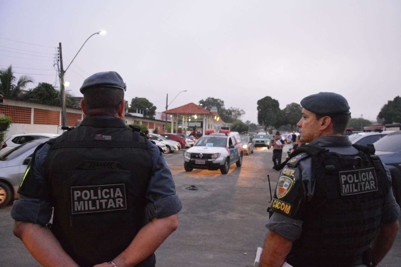 Polícia fecha cerco e mira membros de facções durante Operação Cruzada em Manaus