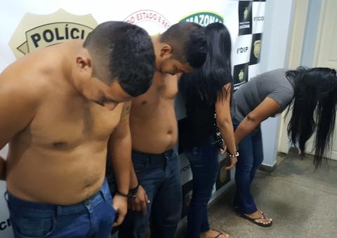 Grupo é preso suspeito de furtar celulares em terminal de Manaus 
