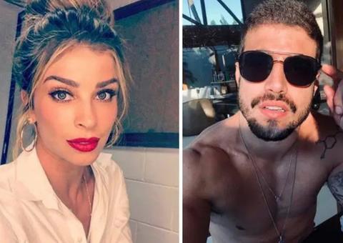  Grazi Massafera e Caio Castro posam com fãs durante encontro romântico 