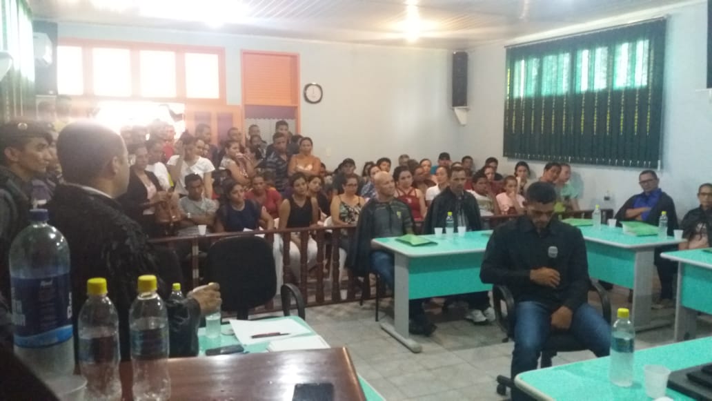 Multidão acompanha condenação de homem que matou ex-companheira no Amazonas 