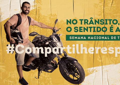 Semana Nacional de Trânsito: compartilhe respeito