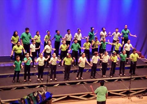 Coral Infantil do Liceu apresenta concerto no Teatro da Instalação