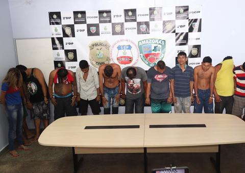 Operação 'Cruzada' prende acusados de estupro, tráfico e outros crimes em Manaus