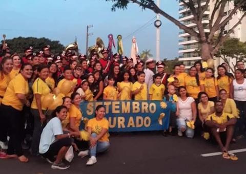 GACC realiza caminhada de sensibilização contra o câncer infantojuvenil em Manaus