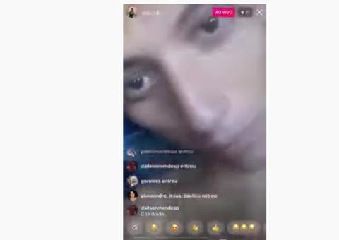 Detento faz live dentro da cadeia e reclama da falta de maconha; Veja vídeo 