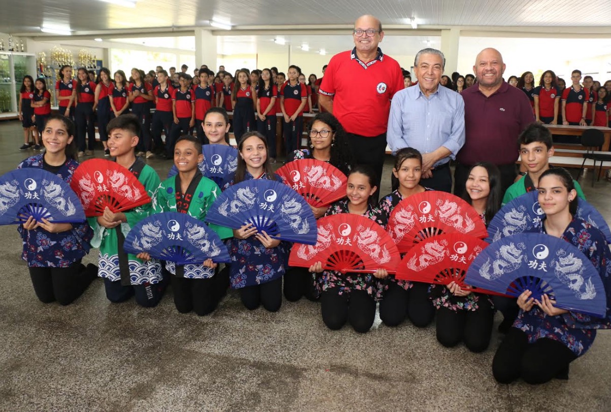 Em Manaus, Maurício de Sousa elogia escola bilíngue e fala sobre porquê Magali não engorda