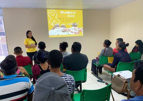 Ações de orientação e prevenção ao suicídio são realizadas no interior do Estado