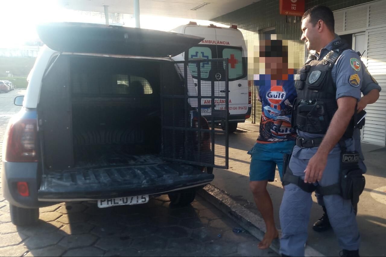 Após ameaças, homem atira em dupla e é preso em Manaus 