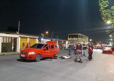 Dois homens morrem e três são presos em troca de tiros com a polícia em Manaus