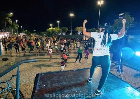 Faixa Liberada da Ponta Negra tem aulas gratuitas de dança, cross training e corrida nesta quarta