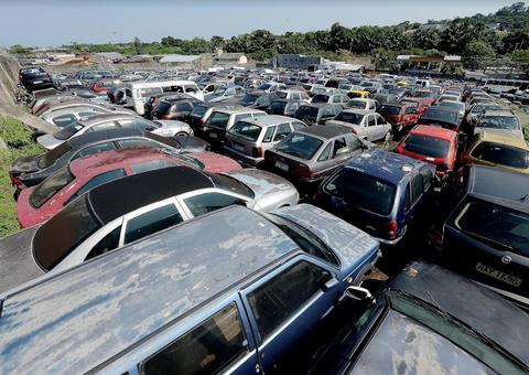 Inspeção dos veículos que serão leiloados pelo Detran termina nesta semana em Manaus