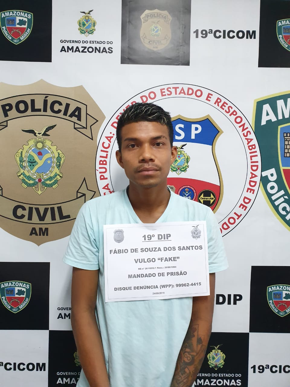 Suspeito de ajudar matar mulher a tiros é preso em Manaus 
