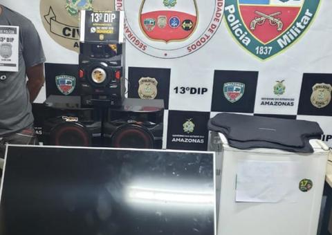 Suspeito de comprar objetos roubados pela internet é preso em Manaus 