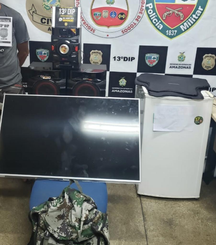 Suspeito de comprar objetos roubados pela internet é preso em Manaus 