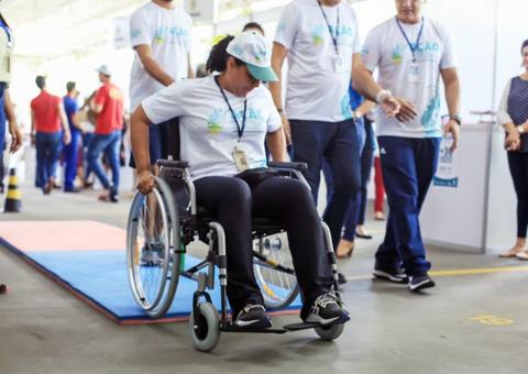Em Manaus, Seped oferta serviços à pessoas deficientes na Aleam 