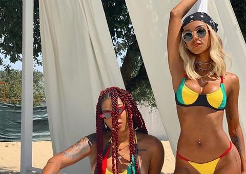 Ludmilla e namorada quebram tudo ao som de funk proibidão em vídeo