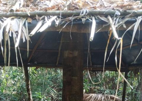 Encontrado local que funcionava como tribunal do crime no Monte Horebe