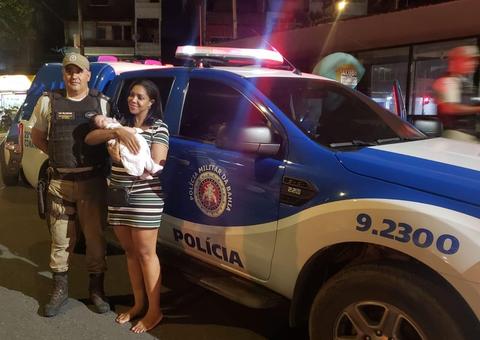 Bebê de 3 meses é resgatada após ser levada por ladrões