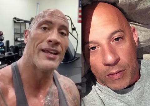 The Rock anuncia fim da briga com Vin Diesel e sugere parceria em  Velozes e Furiosos 9