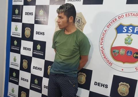 Membro de facção é preso por dilacerar rosto de adolescente a pauladas em Manaus