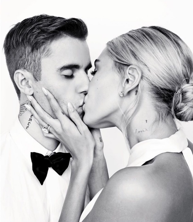  Hailey compartilha fotos de casamento com Justin Bieber