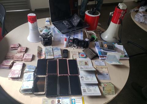 Grupo é preso suspeito promover bingo em feira de Manaus